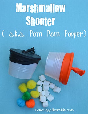 Mini marshmallow shooters
