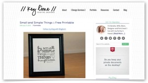How to Make &amp; Add Free Printables to Your Blog Post (WORDPRESS)