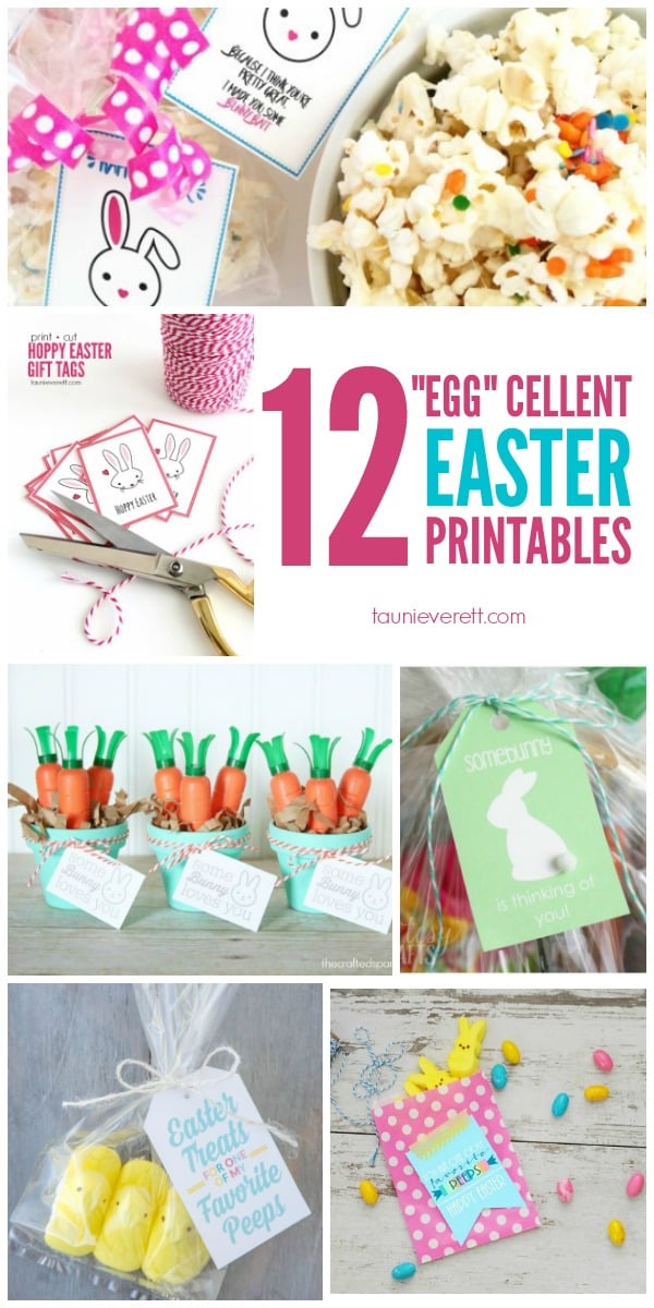 12 Free Easter Printables