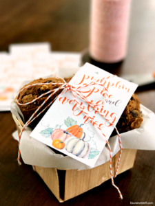 Pumpkin Spice and Everything Nice Gift Tag | Tauni Everett