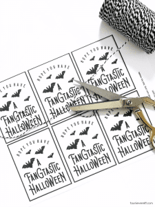 Fangtastic Halloween Printable | Tauni Everett