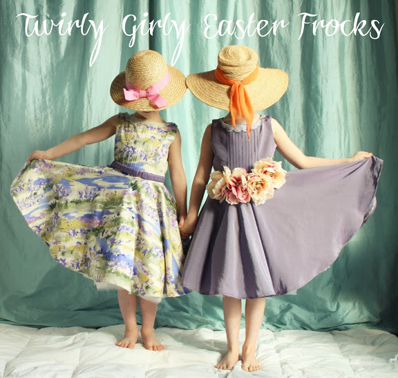 twirly easter frocks - heidi